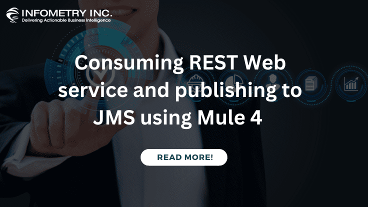 Consuming REST Web service and publishing to JMS using Mule 4 :