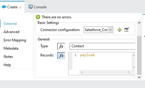 Salesforce integration