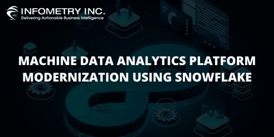 Machine data analytics platform modernization using the Snowflake