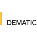 Dematic logo featured on Infometry’s product page showcasing client success.