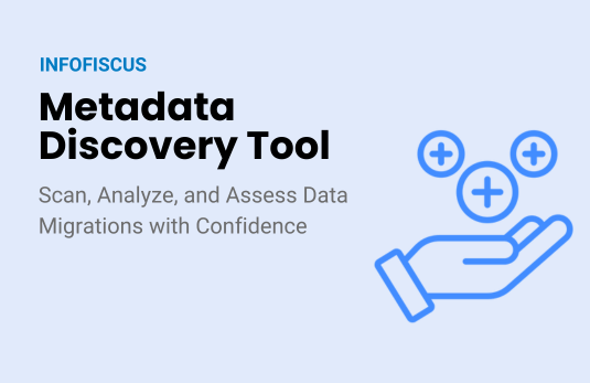 INFOFISCUS Metadata Discovery Tool Banner of Infometry Products Page