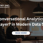 Business leaders analyzing data dashboards illustrating why conversational analytics is the new layer in modern data stacks